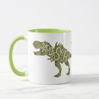 Taza Día del Padre - Dinosaurio Daddysaurus Verde