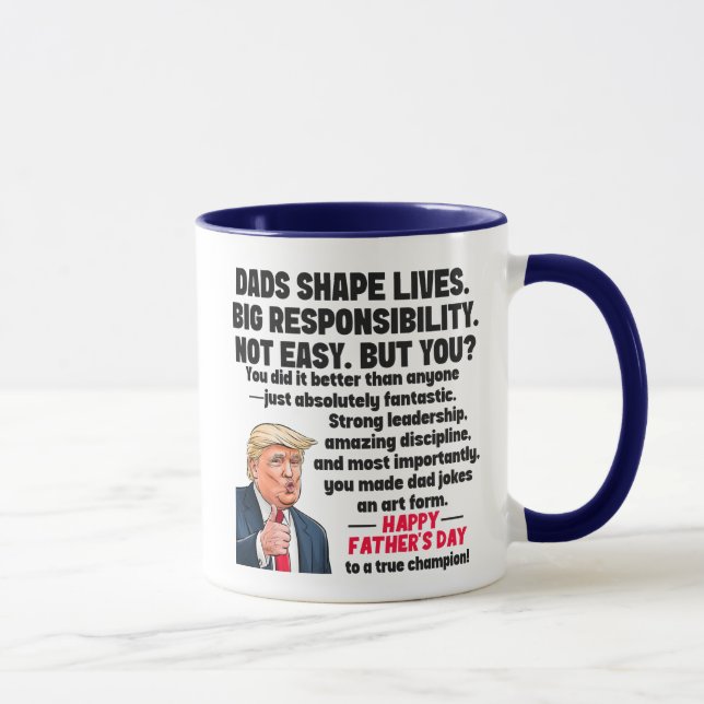 Taza Día del Padre Donald Trump (Derecha)