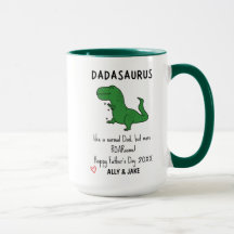Día del Padre Funny T-rex Mug