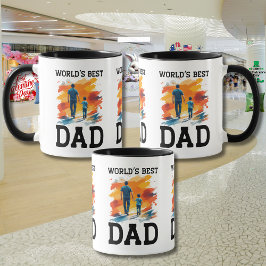 Taza Día del Padre "Mejor Papá del Mundo"