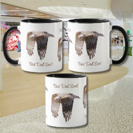 Taza Día del Padre "Mejor Papá Nunca" Hawk Mug