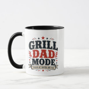 Taza Día del Padre/Papá Divertido a la Parrilla WRAP