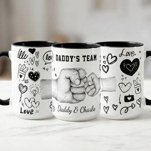 Taza Día del Padre Regalo Nombre Personalizado Beb