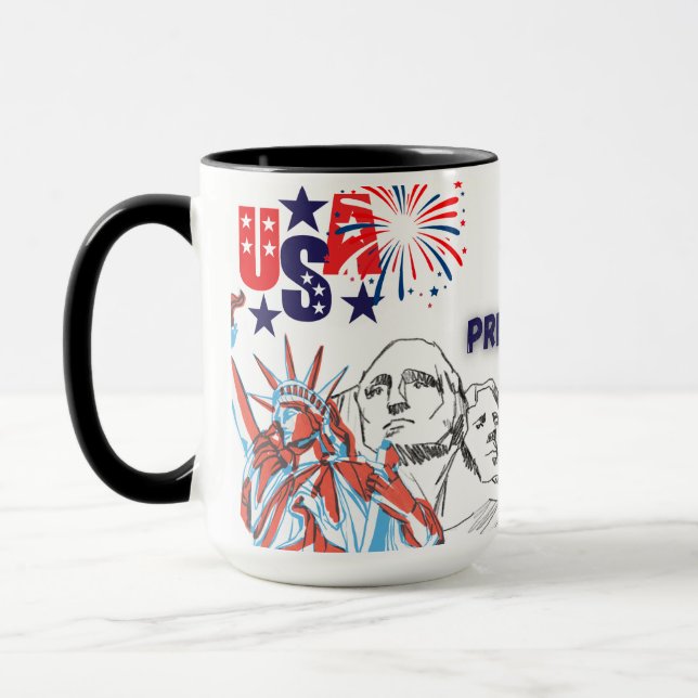 Taza Día del presidente Mug (Izquierda)