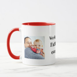 Taza Día del primer padre al mejor padre del mundo