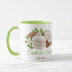 Taza Día del Sandwich de helado de coco