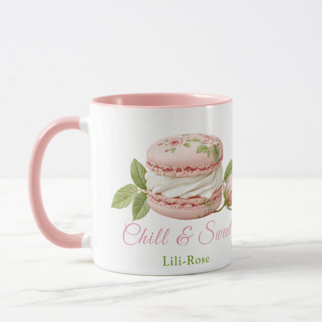 Taza Día del Sandwich de helado de Rosa (Izquierda)