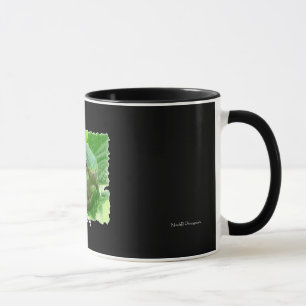 Taza Día feliz - rana verde en la hoja