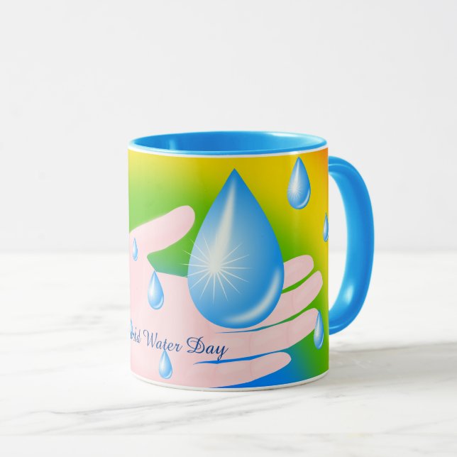 Taza Día Mundial del Agua 22 de marzo (Anverso derecho)