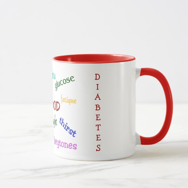 Taza Diabetes Ringer Mug (Derecha)
