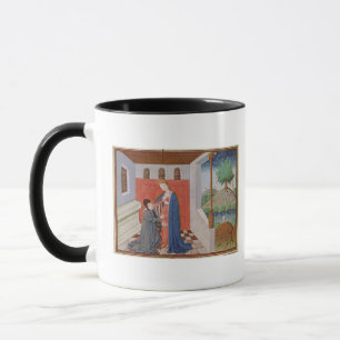 Taza Diálogo entre Boethius y la filosofía