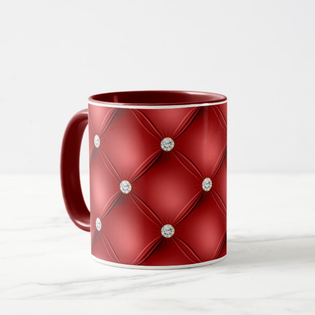 Taza Diamante Rojo (Anverso izquierdo)