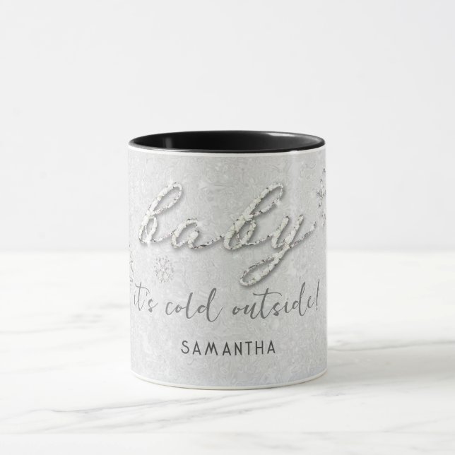 Taza Diamantes de imitación beben su frío fuera de las  (Centro)