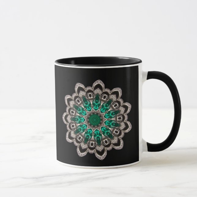 Taza Diamantes y alevines (Derecha)