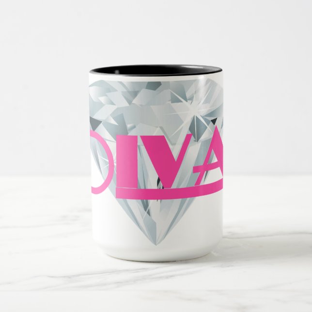 Taza Diamond Diva Pink (Centro)