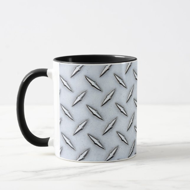 Taza Diamond Plate Steel (Izquierda)
