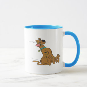 Taza Diapositiva de Scooby-Doo con la lengua hacia