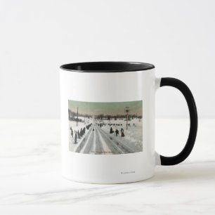 Taza Diapositiva ViewMontreal, Canadá del trineo largo