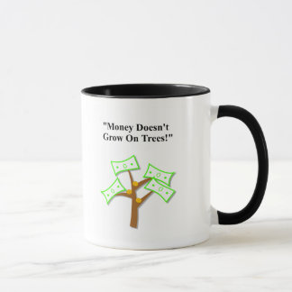 Taza diaria de los árboles de Dadisms el "dinero