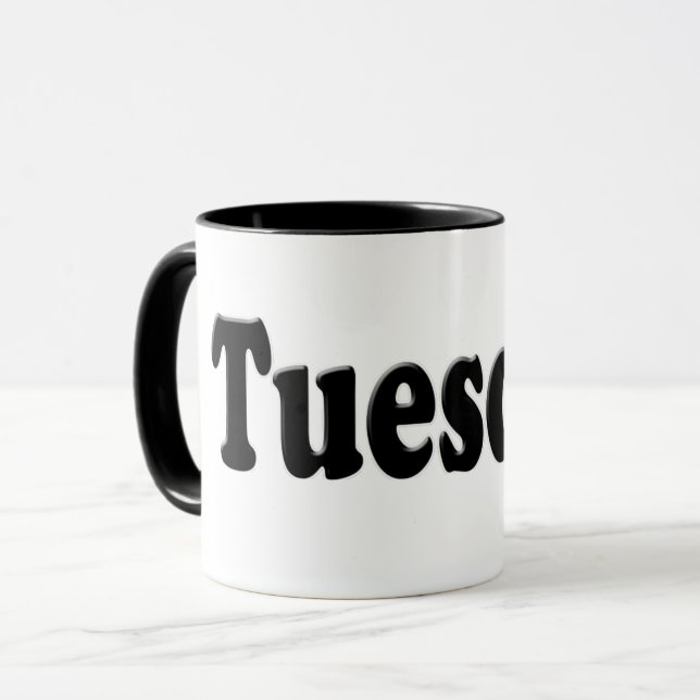Taza Días de la semana - Martes (Anverso izquierdo)