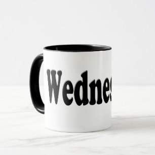 Taza Días de la semana - Miércoles