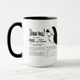 Taza Dibújame - Concurso de Dibujo de la Escuela de Art