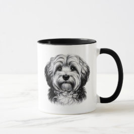Taza Dibujando Perro Havanés