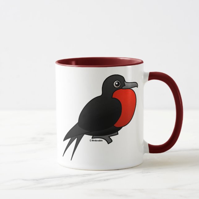 Taza Dibujo animado Frigatebird magnífico (Derecha)