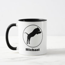 Dibujo de tigre negro en Personalizar de marco cir