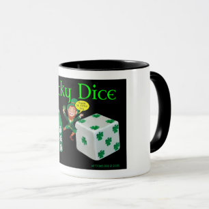 Taza Dice con suerte