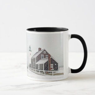 Taza Diciembre en la luz de Scituate
