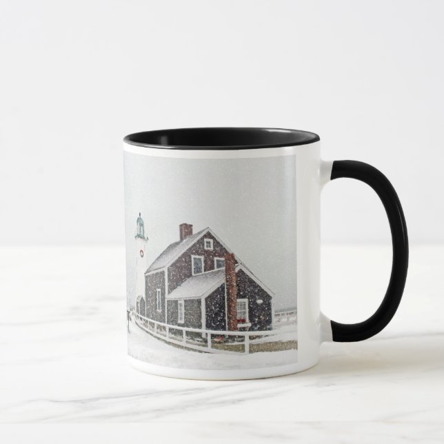 Taza Diciembre en la luz de Scituate (Derecha)