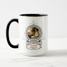 Dickens' David Copperfield Black Mug