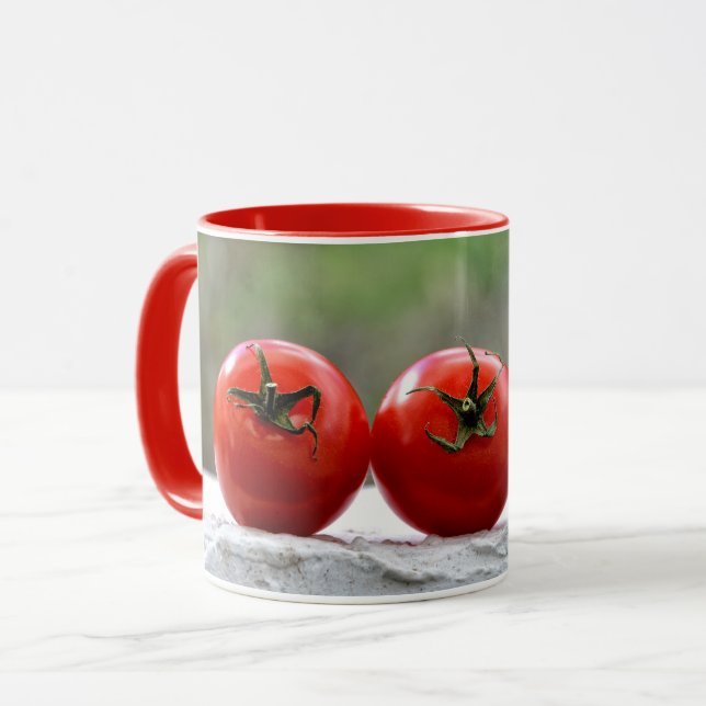 Taza Die drei Tomaten (Anverso izquierdo)