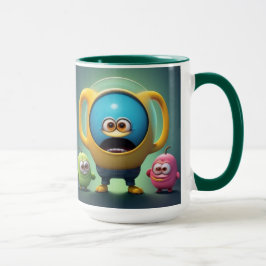 Taza "Die Tassen-Gang – Außerirdisch verspielt"