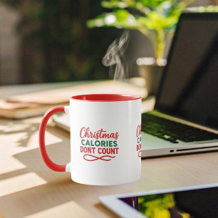 Taza dieta de citas graciosas de los navidades