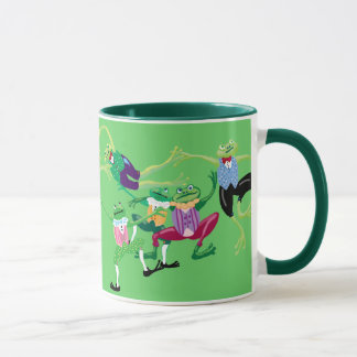 Taza Diez señores saltan