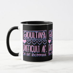Taza Difícil Dificultad para Adultos No Recomendaría