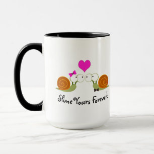 Taza Difícil y gracioso resbalón tu eterno caracol enam