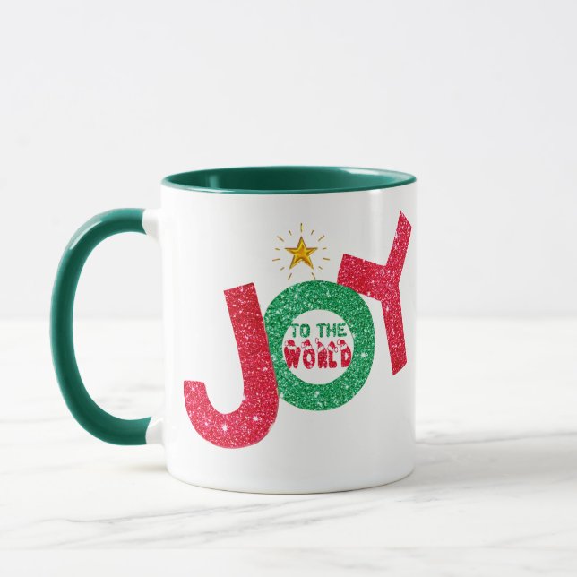 Taza Difundir alegría navideña a los Navidades del mund (Izquierda)