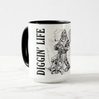 Taza "Diggin' Life" (La vida divertida)