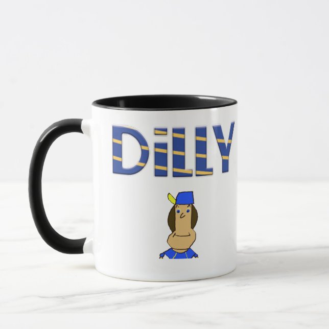Taza Dilly Combo Coffee Mug 11 0z (Izquierda)