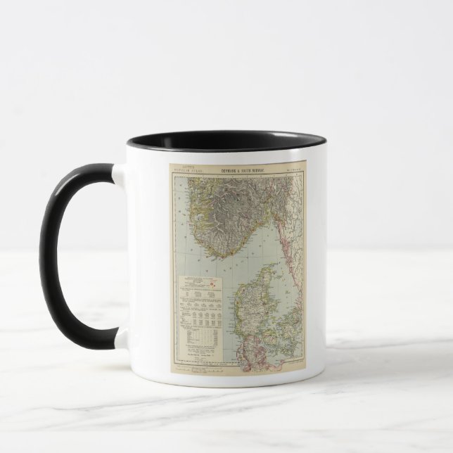 Taza Dinamarca, Noruega Meridional (Izquierda)