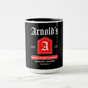 Taza Diner americano de los años 50