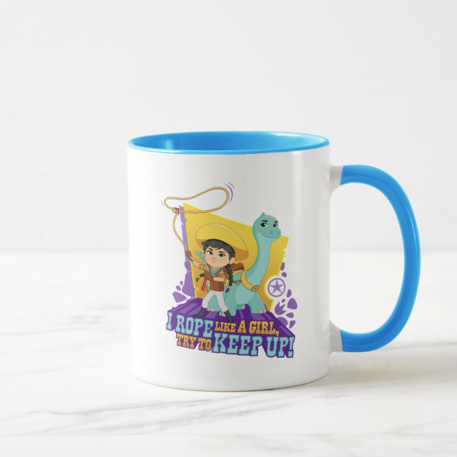 Taza Dino Ranch | Min. y Clover (Derecha)