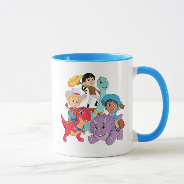 Taza ¡Dino Ranch Yee Haw! (Derecha)