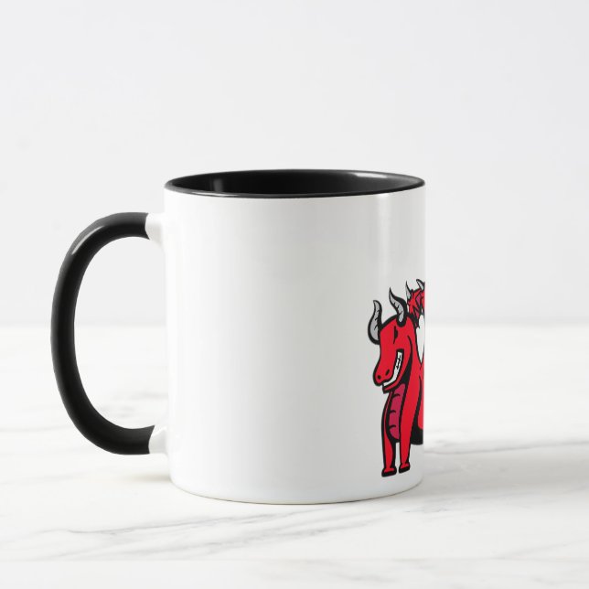 Taza dinobull, altibajos equivocados (Izquierda)