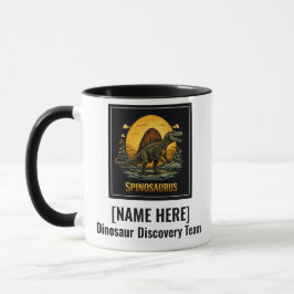 Taza Dinosaur Prehistórico Luna Spinosaurio