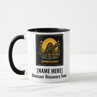 Taza Dinosaur Prehistórico Luna Spinosaurio
