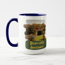 Taza dinosaurio